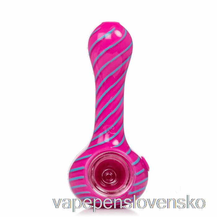 Eyce Oraflex špirálová Silikónová Lyžička Ružová / Modrá Vape Shop Bratislava